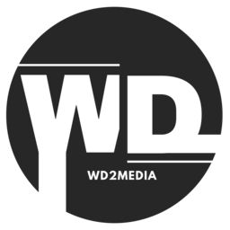 Logowd2media schwarzrund frei